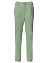 Farley Stretch Zip-Off Pants II Dames Willow Green