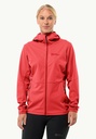 Feldberg Hoody Dames Vibrant Red