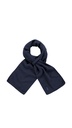 Fleece Shawl Kids Navy