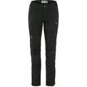 Kaipak Trousers Curved Dames Black