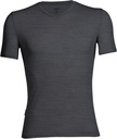 Men's Anatomica Short Sleeve V-hals Jet Heather