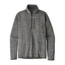 Men's Better Sweater 1/4 Zip Nickel