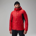 Men's MTN Seeker MW Down Hoody Goji Berry/Jet Black