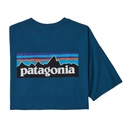 Men's P-6 Logo Responsibili-Tee Wavy Blue