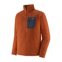 Men's R1 Air Zip Neck Sandhill Rust