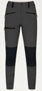 Mid Slim Pant Women Long Magnetite/True Black