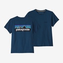 P-6 Logo Responsibili-Tee Dames Wavy Blue