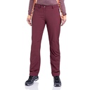 Pants Engadin1 Warm Dames Dark Burgundy