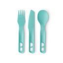 Passage Cutlery Set - 3 Piece Aqua Sea Blue