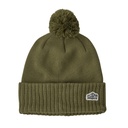 Powder Town Beanie Line Logo Ridge Patch/Wyoming Green