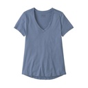 Side Current Tee Dames Light Plume Grey