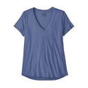 Side Current Tee Dames Current Blue