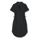 Spotless Traveler Dress Short Sleeve Dames Jet Black