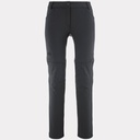 Trekker Stretch Zip Off Pant III Dames Black