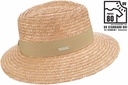 Wheat Braid Fedora Sand