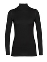 Women 260 Tech Long Sleeve Turtleneck Black