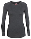 Women's 260 Zone Long Sleeve Crewe Jet Heather/Black