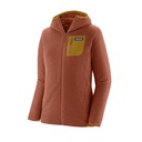 Women's R1 Air Full-Zip Hoody Burl Red