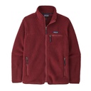 Women's Retro Pile Jacket Carmine Red