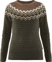 W's Övik Knit Sweater Deep Forest