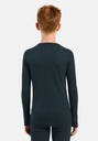 Top Crew Neck Long Sleeve Active Warm Eco Kid Dark Sapphire