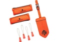 Reflective Luggage ID Set Orange