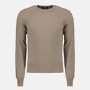 Sebas Wool Cashmere Beige Brown Melange