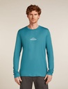 Men's Merino 150 Tech Lite LS Tee Road To Cook Topaz