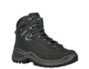 Renegade Evo GTX Mid Dames Wide Asphalt/Turqoise