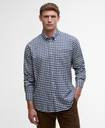 Colderham Regular Checked Shirt Heren Navy