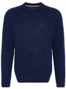 Grangetown Merino Crew Neck Sweater Heren Navy