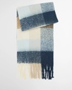 Marie Scarf Iceblue Check
