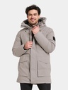 Men's Akilles Parka Ash Brown