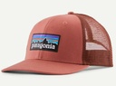 P-6 Logo Trucker Hat Potters Red