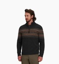 Arch Rock 1/4 Zip Men Charcoal Htr Kirkwood Pt