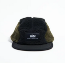 Teddy Fleece Cap Black/Utility Green