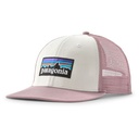 P-6 Logo Trucker Hat White/Quiet Violet