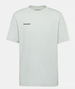 Mammut Base T-Shirt Men Mini Logo Silver Sage