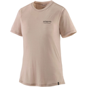 Women's Cap Cool Merino Graphic Shirt Heritage Header: Shroom Taupe