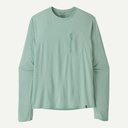 Men's L/S Cap Cool Sun Shirt Thermal Blue - Thin Ice X-Dye