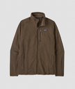Men's Better Sweater Jacket Marlow Brown Rib Knit