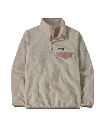 Women's Lightweight Synchilla Snap-T Fleece PullOver Oatmeal Heather w/Moonrise Taupe
