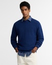 Barbour Newtown Crew Neck Sweater Heren Navy