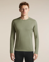 200 Oasis Long Sleeve Crewe Heren Lichen