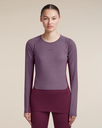 Women's Merino 200 ZoneKnit™ LS Crewe Dk Berry/Grey Plum/Cb