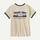Women's Fitz Roy Foothills Ringer Tee Undyed Natural