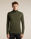 Men's 200 Oasis LS Half Zip Dk Loden
