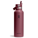 21 oz Standard Flex Straw Cap Burgundy