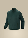 Men's Covert Cardigan Dark Jade Heather