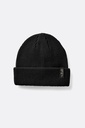 Perimeter Rolled Beanie Black